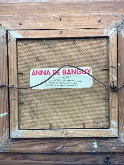 null Anna de BANGUY (20th century)

Garçonnet 

Girl

Two oils on canvas signed in...