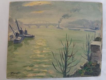 null Henri MARROT (1887-1964)

Quais de seine, la Conciergerie 

Quais de Seine au...