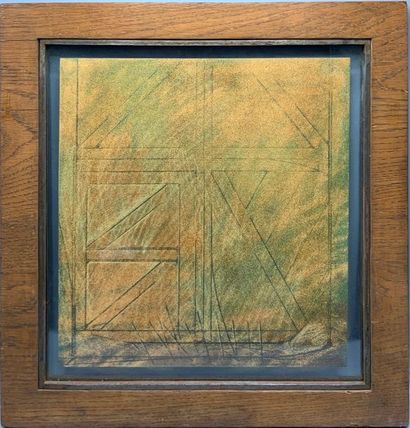 null LEVEQUE (20th century)

The miter gate

Mixed media on paper titled, signed...