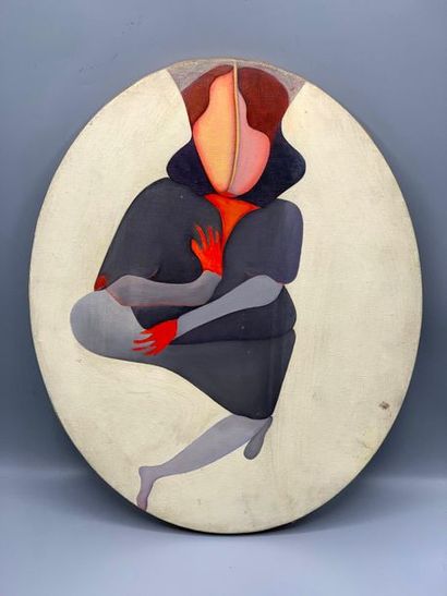 null TANNOUS (XXe siècle)

Femme assise, jambe repliée

Huile sur toile à vue ovale...