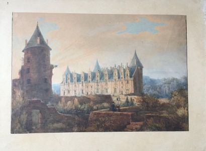 null Gaspard GOBAUT (1814-1882)

Château de Josselin vu du parc, Bretagne

Aquarelle...