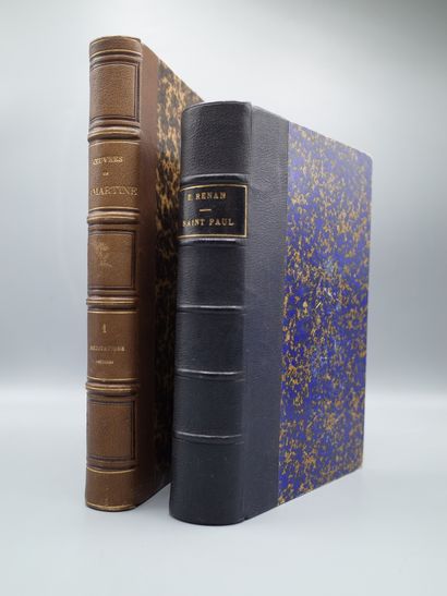 null Set of bound and bound books from the late 11th and early 20th century including,

Anatole...