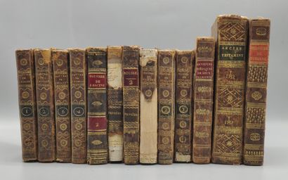 null Lot of 13 old books.