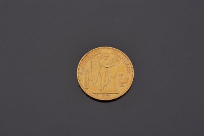 null FRANCE - Pièce d'or 100 francs 1902 IIIe République type Génie Paris (netto...