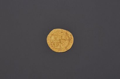 null FRANÇOIS Ier (1515-1547)
Écu d'or au soleil du Dauphiné, 1er type. Crémieu.
D....