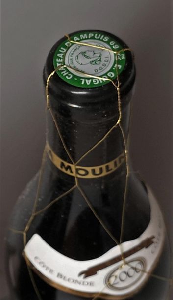 null 1 bouteille CÔTE ROTIE GUIGAL LA MOLINE 2000
