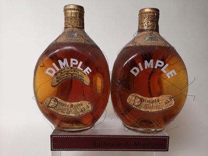 null 2 bouteilles WHISKY DIMPLE SCOTCH WHISKY - John HIGH & Sons Années 50 - 60