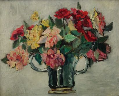 null Ecole FRANCAISE du XIXe siècle

Le bouquet de fleurs

Huile sur toile

33 x...