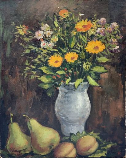 null Alexis KALAEFF (1902-1978)

Nature Morte

Huile sur toile signée, située Paris...