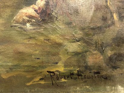 null Robert HUSTON (1891-1940)

Sous-bois animé

Paire d'huiles sur toile, signées...