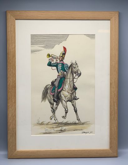 null Ecole RUSSE

Huit aquarelles représentant les soldats de Napoléon Bonaparte...