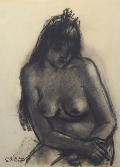 null Paul COLIN (1892-1985)

Femme nue 

Dessin au fusain, signé en bas à gauche.

58...