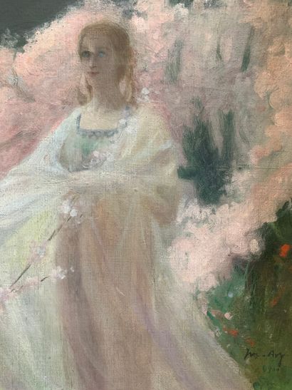 null Joseph Marius Jean AVY (1871-1939)

Muse dans un jardin fleuri

Huile sur toile...