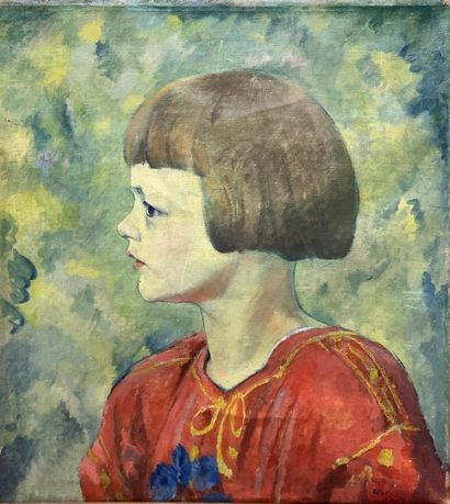 null Geo WEISS (1861-1929)

Portrait d'enfant

Huile sur toile signée en bas à droite...