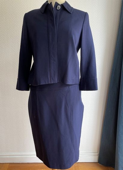 null Ralph LAUREN 

Navy blue outfit consisting of a jacket, long sleeves, small...
