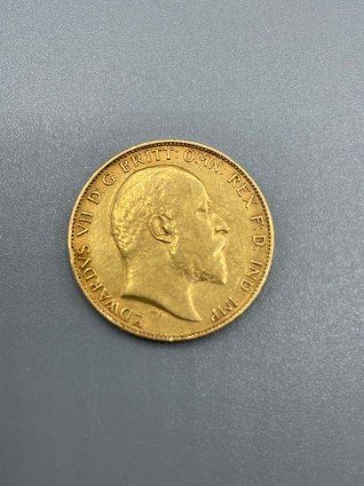 null ANGLETERRE - Pièce d'or Edouard VII 1903.

Poids :3,9 g