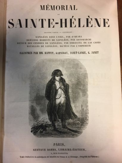 Conte De LAS CASES, Mémorial de Sainte Hélène,...