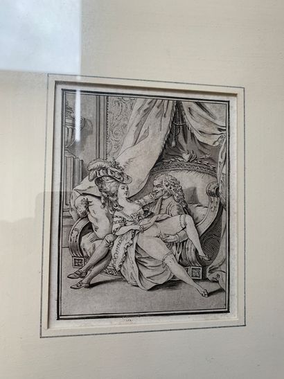 null Claude Louis DESRAIS (1746-1816)

Voltaire and the Marquise du Châtelet

Engraving.

14...