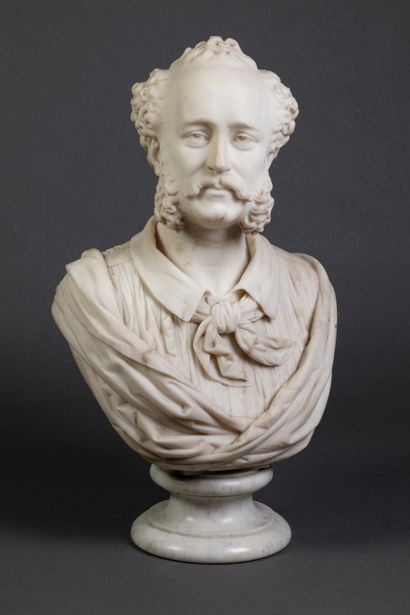 Auguste CLÉSINGER (1814-1883)

Buste d'homme...