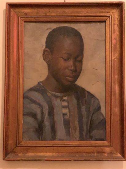 null Ecole ORIENTALISTE de la fin du XIXe siècle

Portrait d'un jeune africain en...