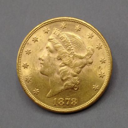 null 
ETATS-UNIS




Une pièce de 20 Dollars or, 1878









Toutes les pièces...