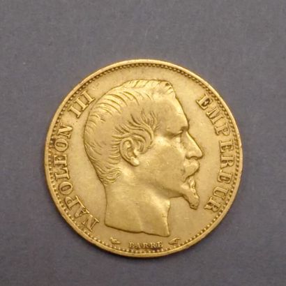 null 
FRANCE Pièce de 20 F or 1854 (usures)









Toutes les pièces d'or sont...