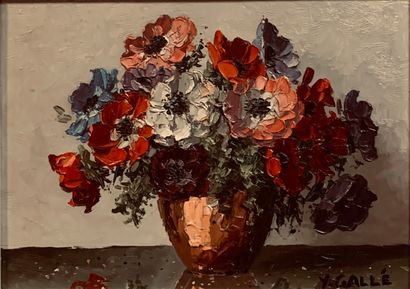 Yvan Clément GALLE (1907-1975)

Bouquet d'anémones

Huile...