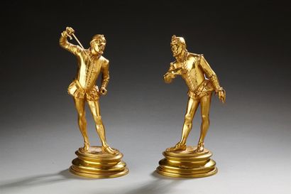 null D'après Emile GUILLEMIN (1841-1907)

Les duellistes escrime

Deux statuettes...