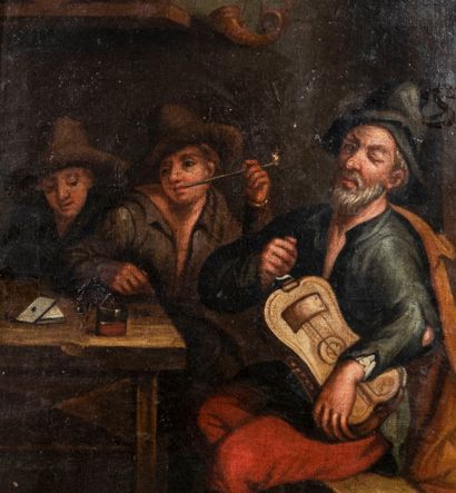 null 
Flemish school of the 18th century




Tavern scene




Oil on canvas mounted...