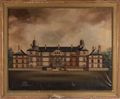 null 
20th century FRENCH school




Castle of Serrant




Oil on canvas (accident...