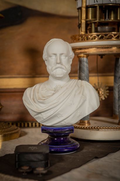 null 
Henri d'Artois, Count of Chambord (1820-1883).




Bisque bust resting on a...