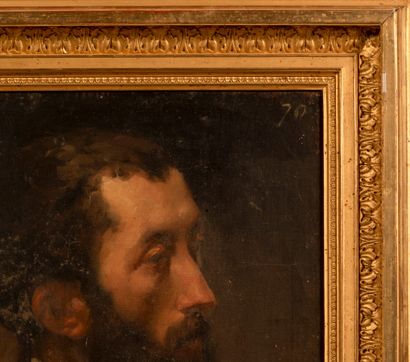 null 
French school of the 19th century




Portrait of a bearded man




Oil on...