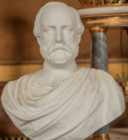 null 
Henri d'Artois, Count of Chambord (1820-1883).




Bisque bust resting on a...