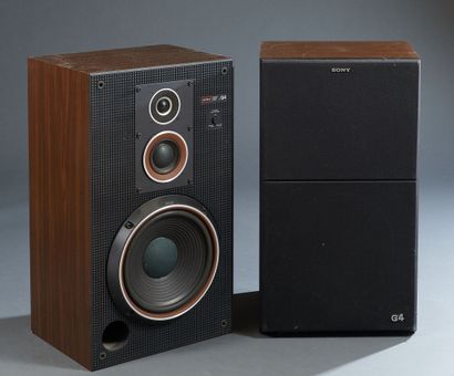 SONY SS-G4D Pair of three-way speakers, sensitivity...