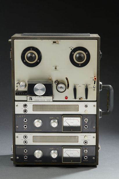 null AKAI CROSSFIELD M-8. Four-track, two-channel, mono-stereo tape recorder from...