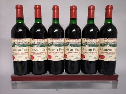 null 6 bouteilles Château PAVIE - Saint Emilion 1er Grand cru classe 1990


Étiquettes...