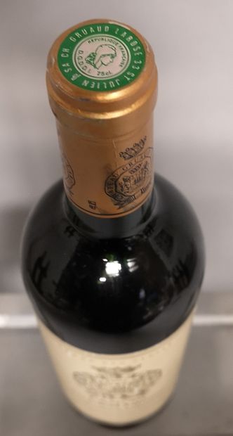 null 1 bouteille Château GRUAUD LAROSE - 2e Gcc Saint Julien 1995


Étiquette légèrement...