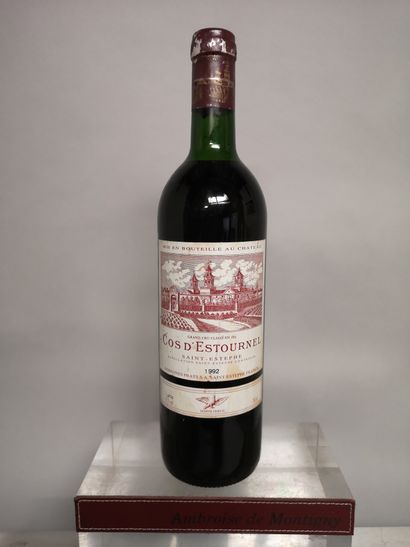 null 1 bouteille Château COS D'ESTOURNEL - 2e Gcc Saint Estèphe 1992


Étiquette...