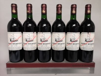 6 bottles Château BEYCHEVELLE - 4th Gcc Saint...