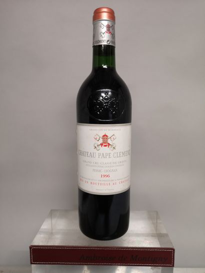null 1 bouteille Château PAPE CLEMENT - Grand Cru de Graves 1996