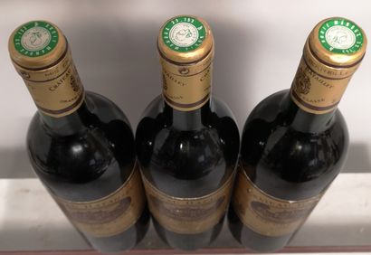 null 3 bouteilles Château BATAILLEY - 5e Gcc Pauillac 1990


Étiquettes légèrement...