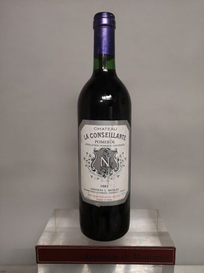 1 bouteille Château LA CONSEILLANTE - Pomerol...