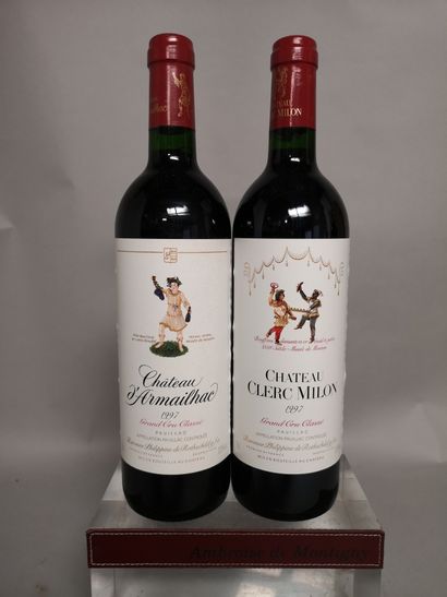 null 2 bottles WINE from DOMAINES Ph. de ROTHSCHILD 1997


1 Ch. CLERC MILON - 5th...
