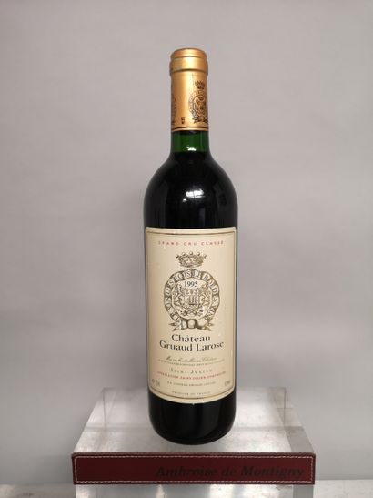null 1 bouteille Château GRUAUD LAROSE - 2e Gcc Saint Julien 1995


Étiquette légèrement...