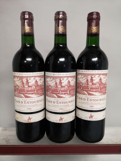 null 3 bouteilles Château COS D'ESTOURNEL - 2e Gcc Saint Estèphe 1996


Étiquettes...