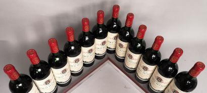 null 12 bouteilles Château LARCIS DUCASSE - Saint Emilion Grand Cru 1990 En caisse...