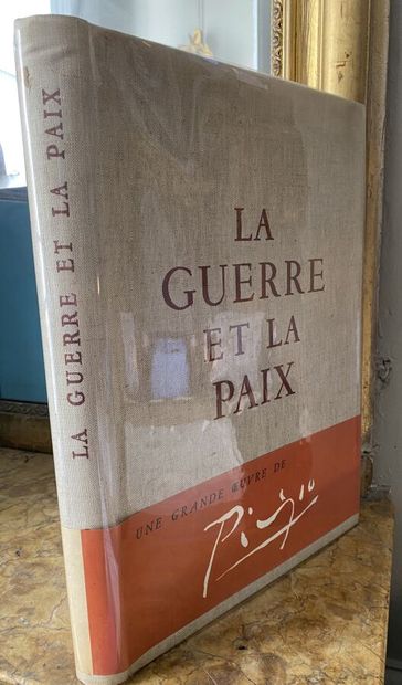 null Pablo PICASSO - Claude ROY, LA GUERRE ET LA PAIX. Paris, Éditions du cercle...