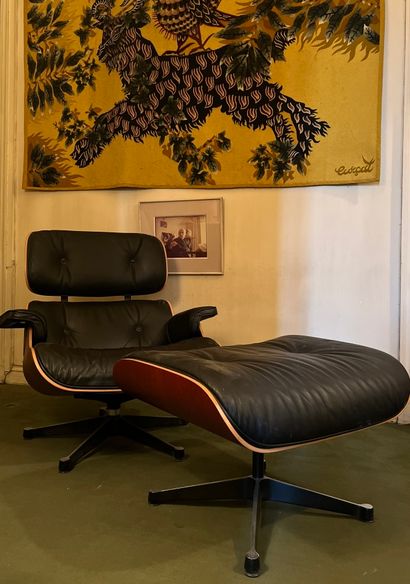 null Charles EAMES (1907-1978) & Ray EAMES (1912-1988)

Lounge chair et ottoman en...