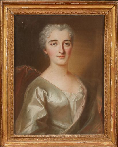 null Ecole FRANCAISE du XVIIIe siècle
Portrait de femme de qualité
Pastel
56 x 42...