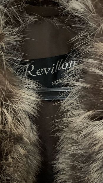 null Three coats in various furs of which one REVILLON (wear).